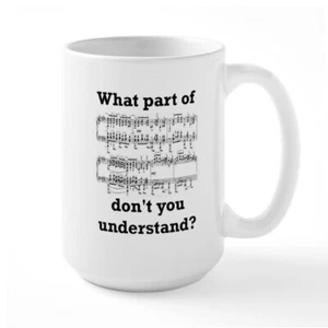 CafePress The Musician Coffee Mug, Large 15 oz. White Coffee Cup (295491596) - Picture 1 of 27