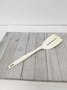Foley #1 Slotted Spatula Turner Flipper Almond Nylon Plastic 11 1/2" - Picture 1 of 8