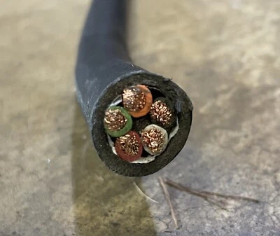 10/5 SO Type Cord (Per-Foot) -  Southwire SEOOW Power Cord, 10AWG, 5 Conductor - Image 1 of 4