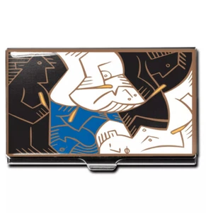 ACME Studio "Writing" Business Card Case by JERRY LEIBOWITZ - Picture 1 of 2