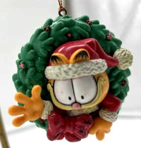 Garfield "Corona de Navidad" Adorno de Navidad - Envío Gratis - Imagen 1 de 3
