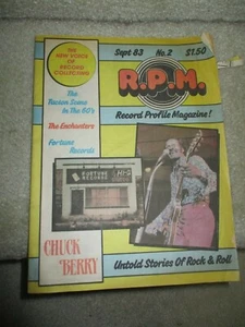 R.P.M. Record Profile Magazine-Sept 1983/Chuck Berry issue - Picture 1 of 6