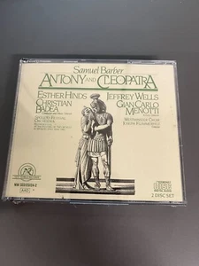 Anthony and Cleopatra by Samuel Barber New WOorld Records CD - Picture 1 of 2