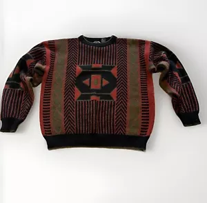 Vintage Atlantic Traders Sweater Men’s Size XL Geometric Pullover Acrylic - Picture 1 of 11