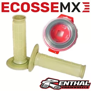 Renthal Universal Motocross Griffe Kevler konisches Compound Halbwaffel mit Draht - Bild 1 von 5