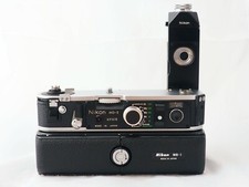 Nikon MD-2 motor drive with MB-1 battery pack (no battery caddies), dial version