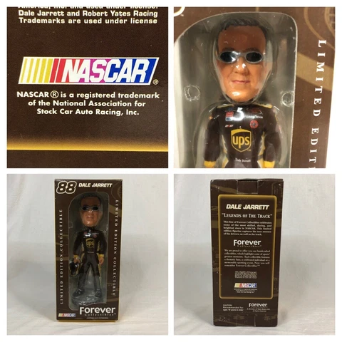 Nascar Racing Dale Jarrett #88 Forever Collectibles Bobblehead Brown UPS Cover