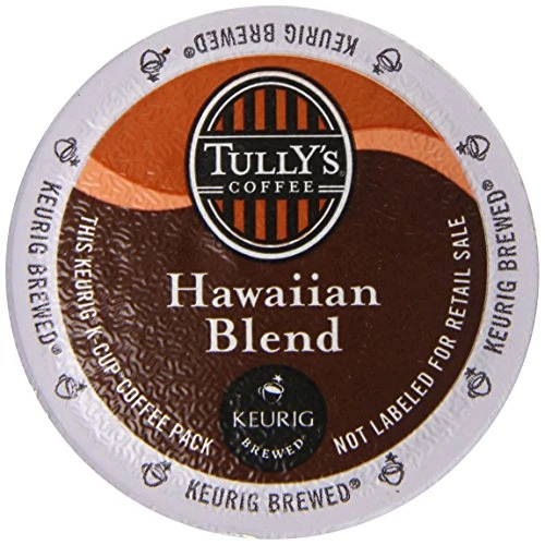Tully's Coffee Hawaiian Blend K-Cups