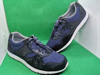 Zapato de trabajo Nurse Mates para mujer Align Boise con cordones antideslizante medianoche talla 11M Foto 1 de 4