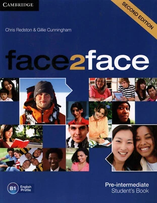 CAMBRIDGE face2face Pre-Intermediate B1 SECOND EDITION Student's Book @ NEW @ - Image 1 of 2