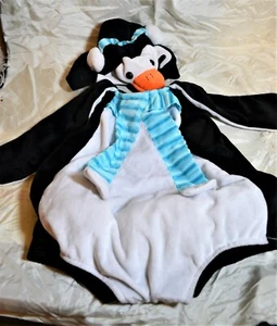 Penguin Costume Infant Toddler 9 - 18 Months Unisex Halloween, 2 Piece easy wear - Picture 1 of 8