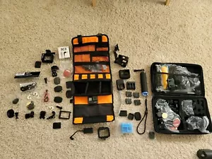 GoPro Hero7 Black With 5 Batteries And Tons Of Accessories - Picture 1 of 9