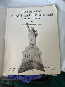 Patriotic Plays and Programs for all Grades 1942 Mag/Book - Picture 1 of 12