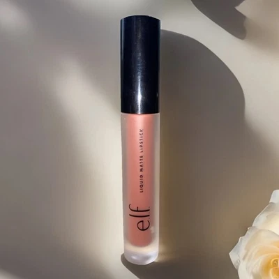 NEW e.l.f. Liquid Matte Lipstick In PRALINE | Discontinued | Elf Cosmetics - Image 1 of 4