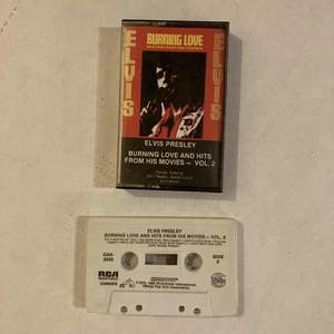 Elvis Presley - Burning Love And Hits From His Movies Vol. 2  cassette CAK-2595 - Picture 1 of 3