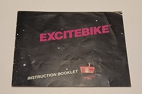 Excitebike Nintendo NES Manual de instrucciones Folleto SOLO Excite Bike 