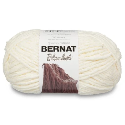 Bernat® Blanket™ Polyester Yarn #6 Super Bulky, Vintage White 10.5oz 220 Yards - Image 1 of 4