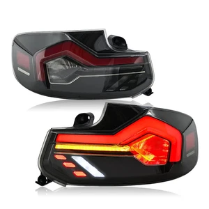 Smoke & Red LED GTS Tail Lights for 2014-2021 BMW 2 Series F22, F23, F87 (M2) - Picture 1 of 20