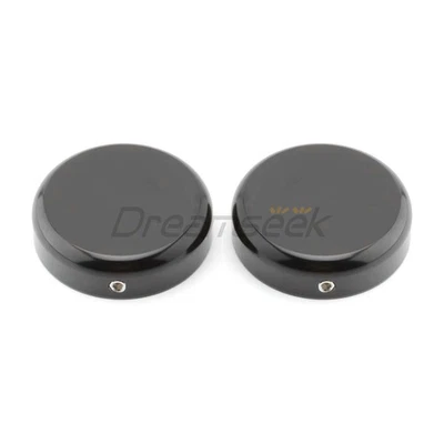 Cubiertas de tuerca de vástago de tapa de horquilla superior delantera para Harley XL1200X Forty-Eight 2016+ negras Foto 1 de 4