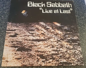 Black Sabbath Ozzy Osbourne Live At Last Vinyl LP. Vinyl is in Ex Cond 1A1 1B1 - Picture 1 of 7