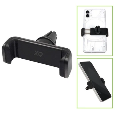 XQISIT Handy-Halterung 360° Auto Navi Griglia Ventilazione Porta Smartphone - Immagine 1 di 4