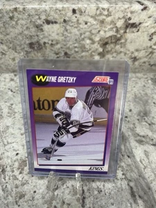 Wayne Gretzky 1991 Score NHL  Los Angeles Kings #100 - Picture 1 of 2
