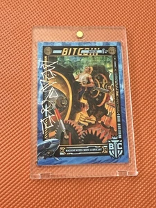 BTC Bitcoin Trading Cards MASCHINE BRAUCHT MEHR Schmiermittel. MEAR ONE SIGNED Rare�� - Bild 1 von 2