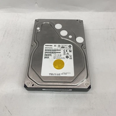 Toshiba MG03SCA400 4TB 3.5" SAS 6Gb/s 7200RPM Server Hard Drive – Tested Used - Image 1 of 4