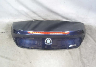 08-10 BMW E64 Serie 6 Convertible Maletero Trasero Cubierta Bota Tapa Panel Mónaco Azul Original Foto 1 de 4