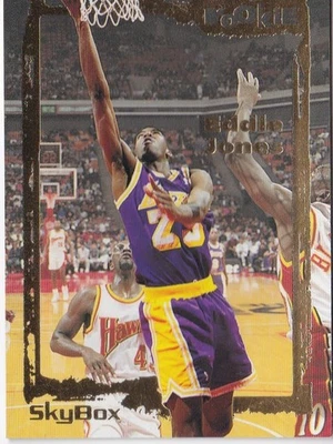 EDDIE JONES ROOKIE SKYBOX BASKETBALL 1994-95 LA LAKERS - Image 1 of 2