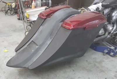 Road Glide, King  Harley Davidson 6" Down 16" Back Bagger Flh  Fiberglass - Image 1 of 4
