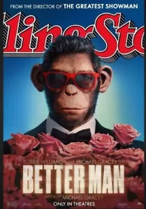 Better Man DVD (2024) Brand New & Sealed (Pre-Order 5/13) Robbie Williams - Picture 1 of 1