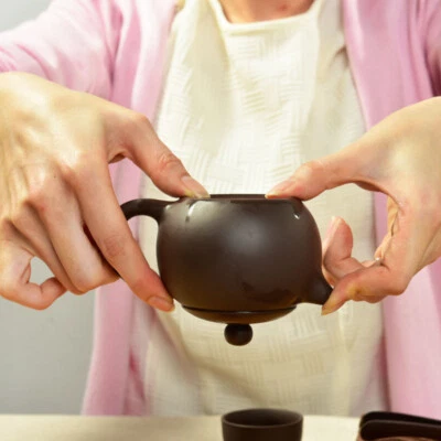 5pcs/lot Tea Pot & Tea Filter Set & Fair Cup For Black Tea Yixing Zisha Tea Set - Image 1 of 4