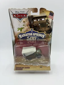 Rare 2014 Disney Pixar Cars Stanley Days Sarge The Radiator Springs 500 1/2 - Picture 1 of 19