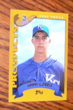 Jimmy Gobble 2002 Topps Signed Autographed Card # 673 Kansas City Royals!