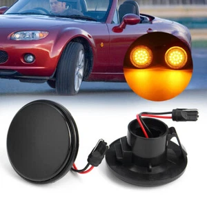 Par de intermitentes laterales intermitentes luz intermitentes para Mazda MX-5 Mk1 Mk2 Mk3 1989>2015 - Imagen 1 de 7