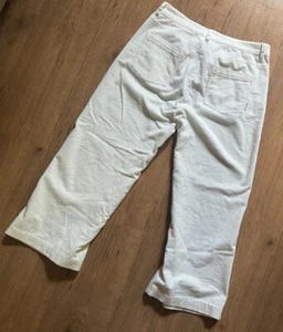 🌸🌻Marco o'Polo Sommer Culotte ¾ Hose Premium Organic Cotton Stretch 40 L weiß - Bild 1 von 19
