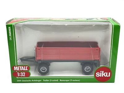 TRATTORE RIMORCHIO SIKU 2551 1:32- From Series Tractor #NIB NE - Immagine 1 di 3
