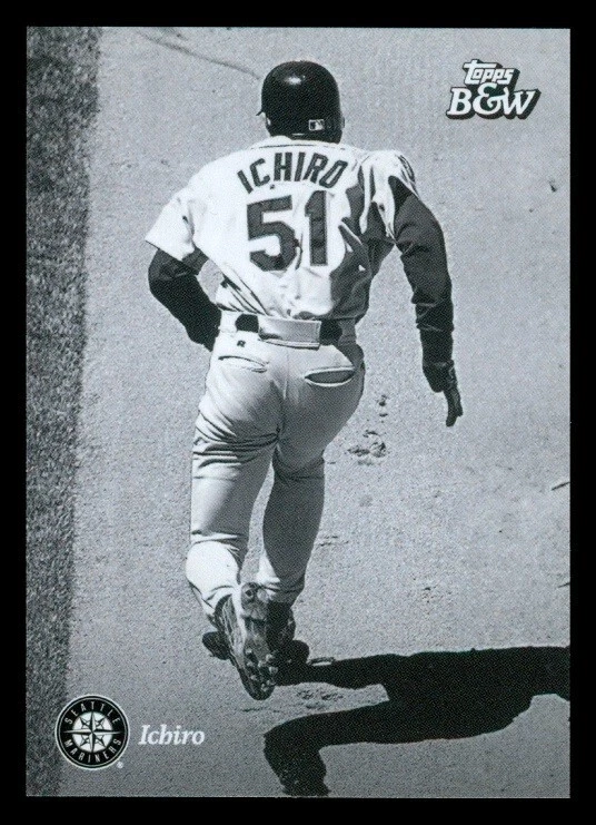 2023 TOPPS BLACK & WHITE #51 ICHIRO IMAGE VARIATION LA DODGERS SP - Image 1 of 1