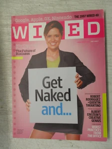 WIRED MAGAZINE APRIL 2007 GET NAKED JENNA FISCHER THE OFFICE QUENTIN TARANTINO - Picture 1 of 2