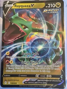 Rayquaza V SWSH07: Evolving Skies #110/203 Ultra Rare Pokemon NM - Bild 1 von 1