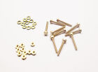 14BA x 5/16" Brass Hexagon Head Screws (10pk) Includes nuts and washers/oo gauge