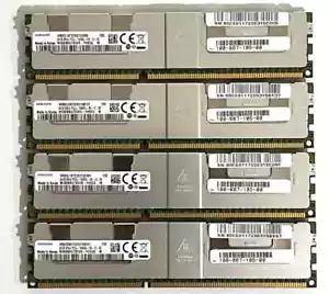 256GB (4x64GB) LRDIMM Samsung PC3L-10600L Server Memory M386B8G70DE0-YH9 - Picture 1 of 1