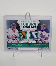 2013-14 Upper Deck Artifacts Dual Patch Evgeni Nabokov Nikolai Khabibulin /36
