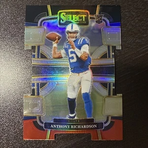 2023 Select - Anthony Richardson Concourse Black & Red Prizm Die Cut RC #43 - Picture 1 of 2