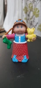 Vintage 1992 McDonalds Cabbage Patch Kids Lindsney Elizabeth Holiday Figurine - Picture 1 of 6