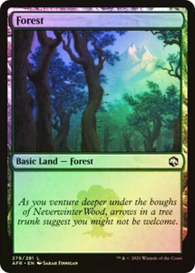 MTG FOIL Forest 279 - Adventures in the Forgotten Realms #279 - Bild 1 von 1