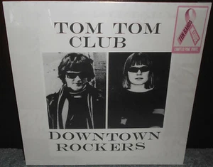 Tom Tom Club Downtown Rockers Pink Vinyl EP New Talking Heads 10 Bands 1 Cause - Picture 1 of 3