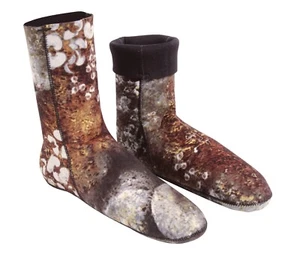 OMER echte 3D CAMO Socken 1,5 mm Größe 2 Tauchen Schnorchel Speer Angeln Freitauchausrüstung - Bild 1 von 2