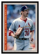 1993 Fleer Final Edition #F-125 PAUL KILGUS St. Louis Cardinals